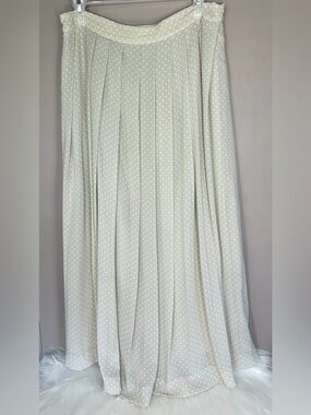 PORTS INTERNATIONAL Polka Dot Maxi Skirt